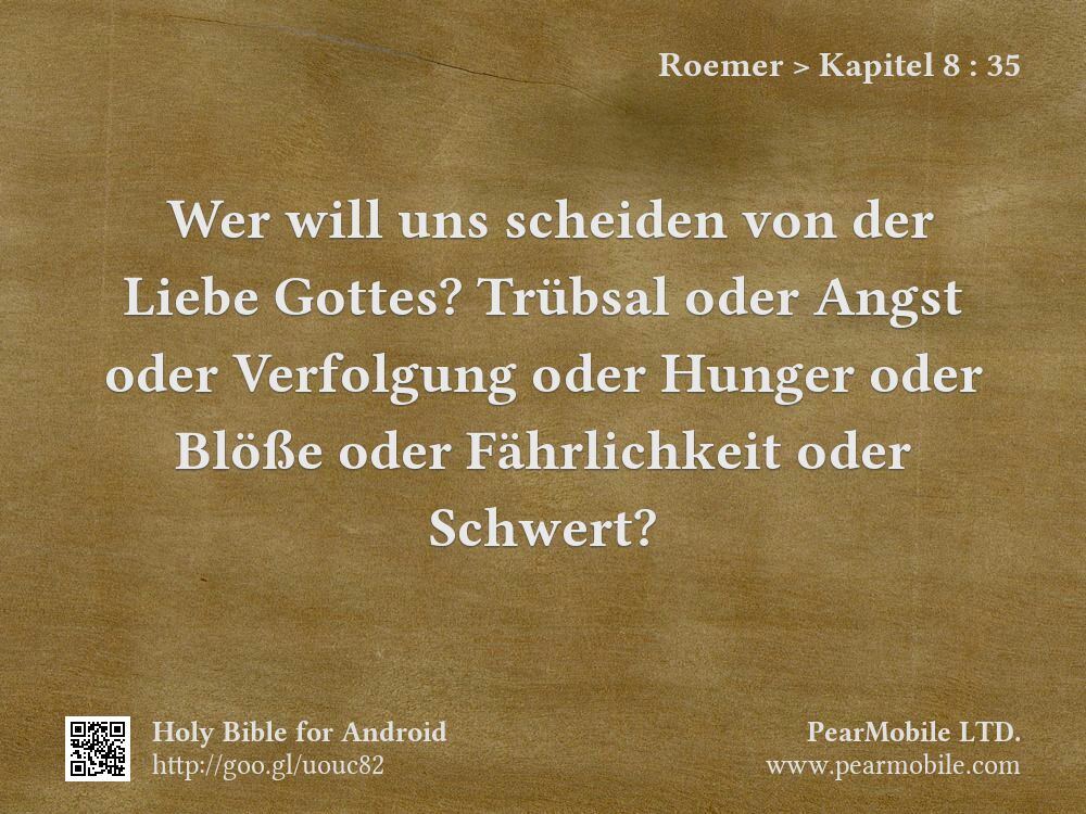 Roemer, Kapitel 8:35